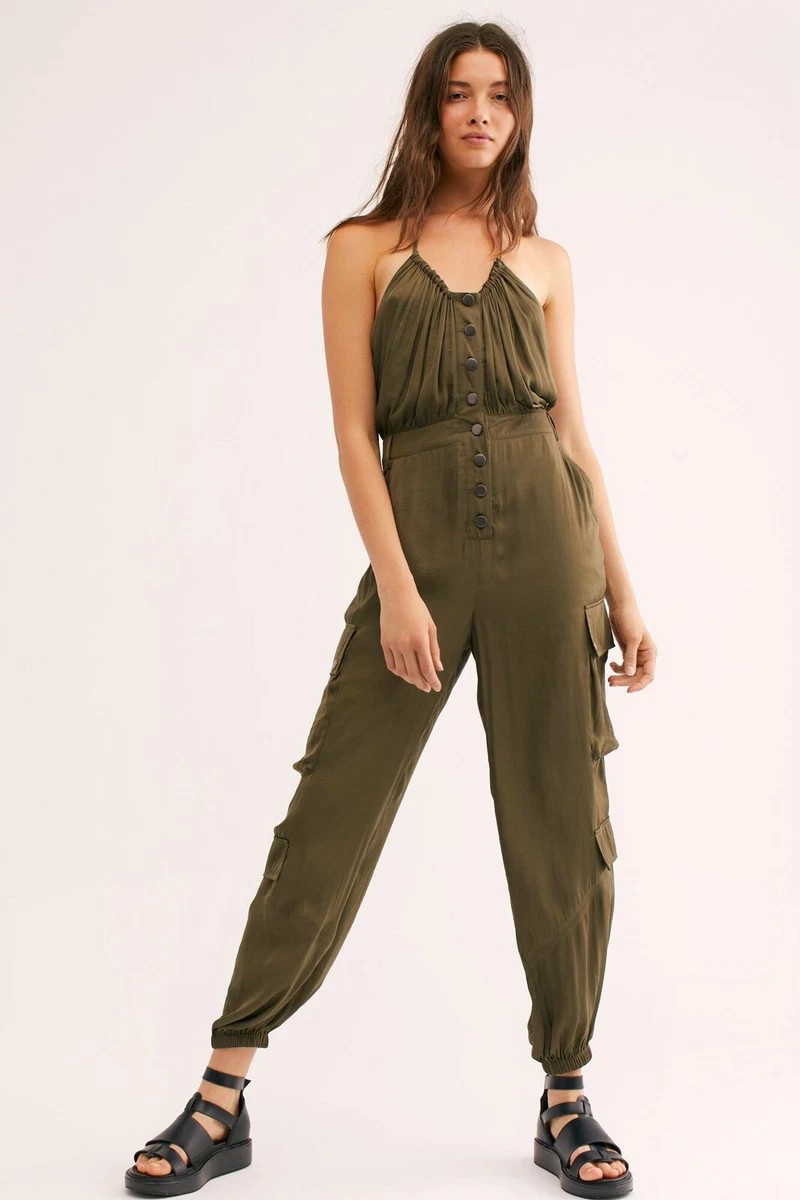 Free people hotsell utility jumpsuit