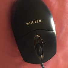 Belkin Black Wired USB Mouse F8E812-BLK