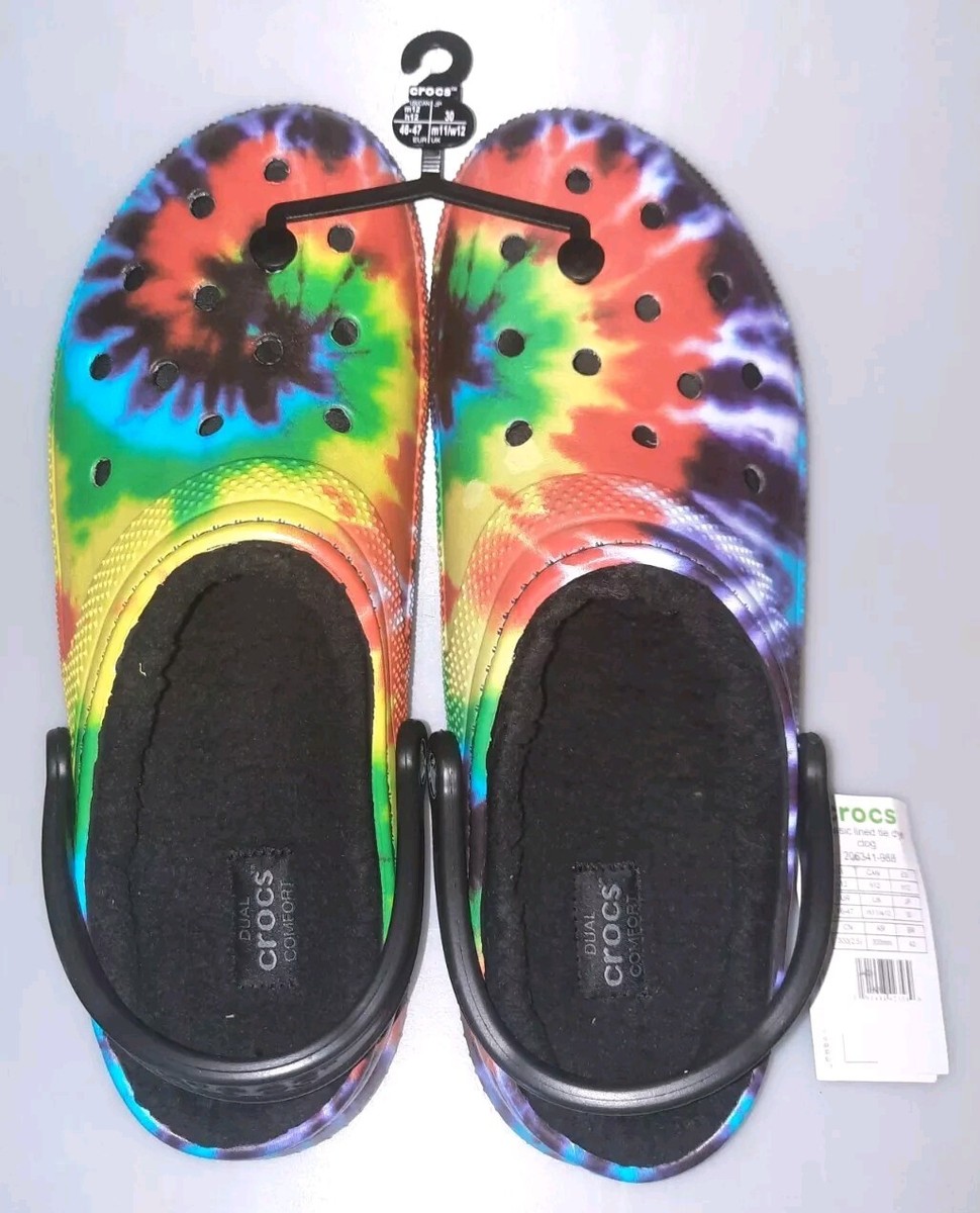 CROCS Men’s Multicolor Swirl Clogs 24266930_61300872_600.jpg main image 3