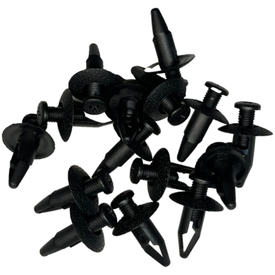 15 Front Nylon Bumper Fascia Retainers Auveco 17472 Mitsubishi OEM