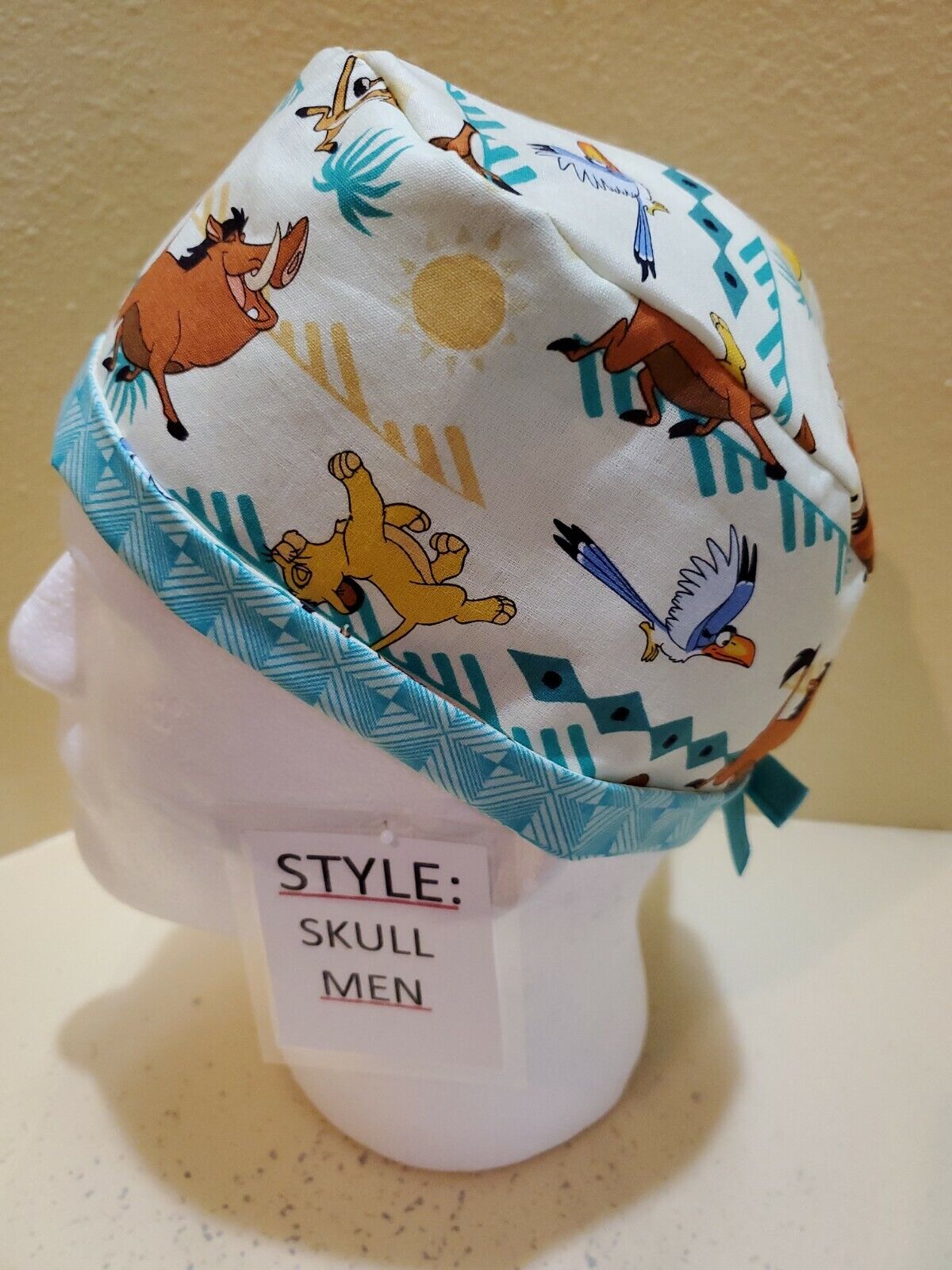 Lion King Disney Men's Skull Chemo Surgical Cap Max 72% ! Super beauty product restock quality top! OFF Hat Scrub