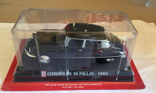 Die Cast Citroen DS 19 Pallas - 1965 Scale 1/43 Auto Plus + Box