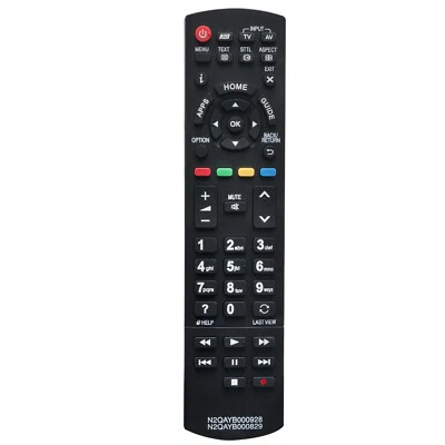 MARKENLOS Mando a distancia de reemplazo N2QAYB000928 N2QAYB000829 f??1r Panasonic 3D Smart APPS TV