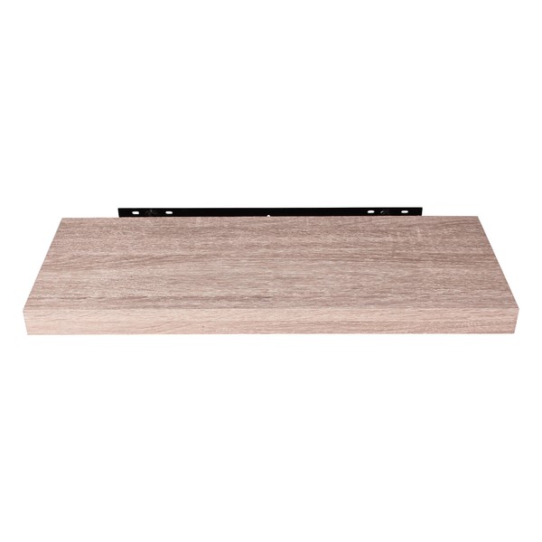 Eugad Mdf Wandregal Wandboard BüCherregal Regal HäNgeregal Dvd 50X22.9X3.8Cm-image