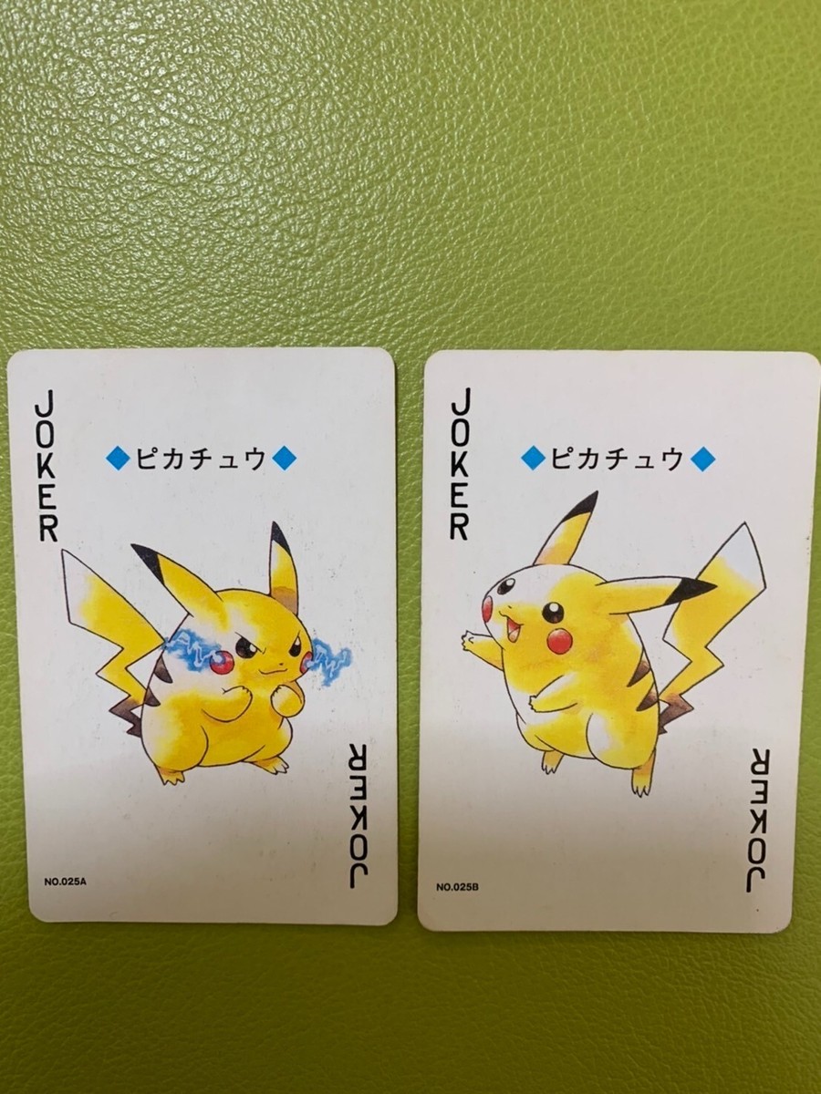 1999 pokemon poker cards 1999 Bicycle Pokémon Mini Playing Cards Green Deck Charizard King of H –  CardFaire