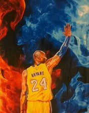 LA Lakers Kobe Bryant 50" x 60" Silky Soft Large Fleece throw Blanket