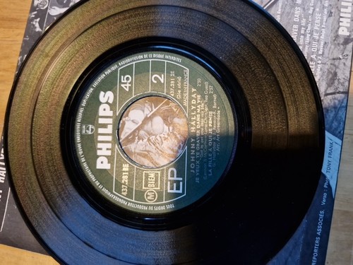 Johnny Hallyday - Si J'etais Un Carpenter (If I Were A Carpenter) EP - French 19 - Picture 8 of 8