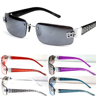 designer rectangular sunglasses