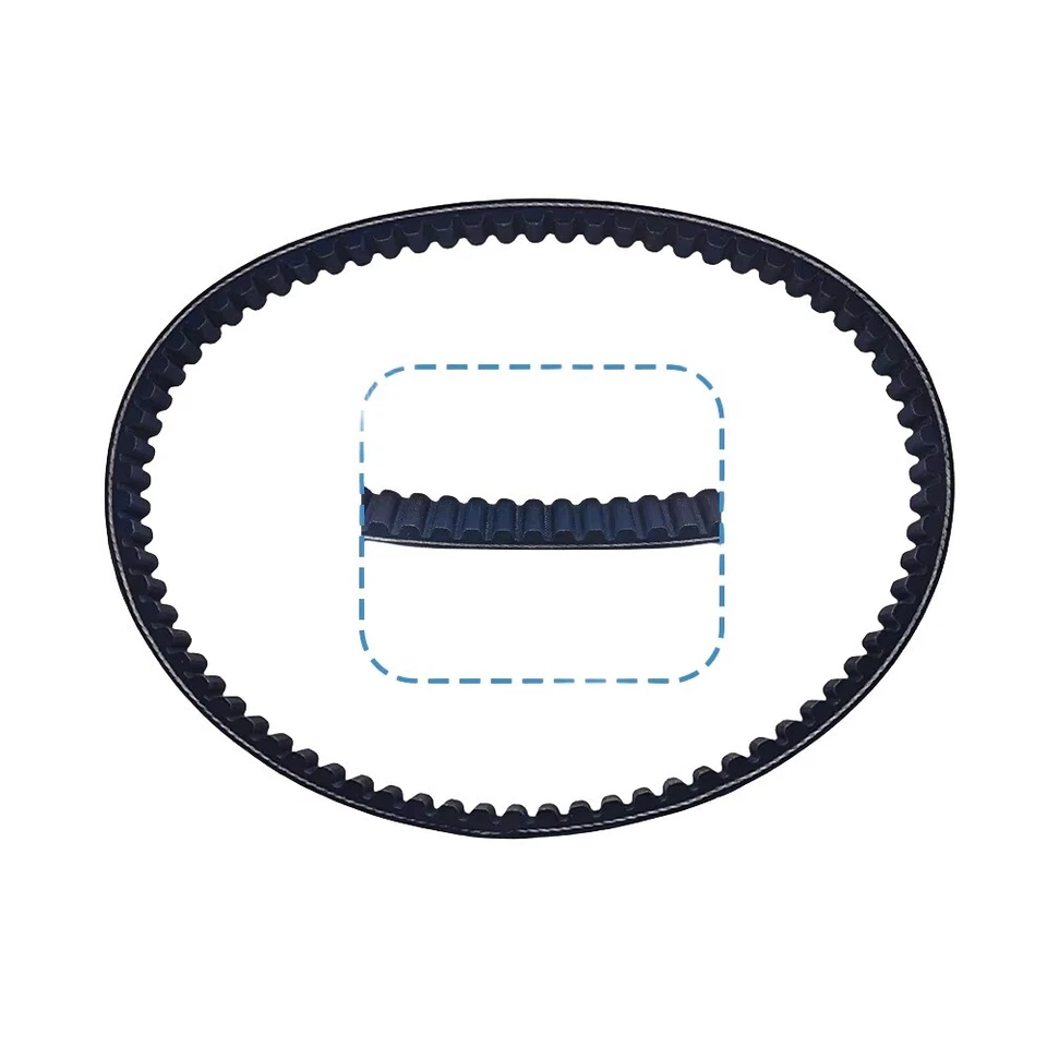 Correia de transmissão 23100-BE2-A000 para SYM Fiddle II 50 Orbit I Symply 4T 50cc 1B01BE201 - Imagem 3 de 4