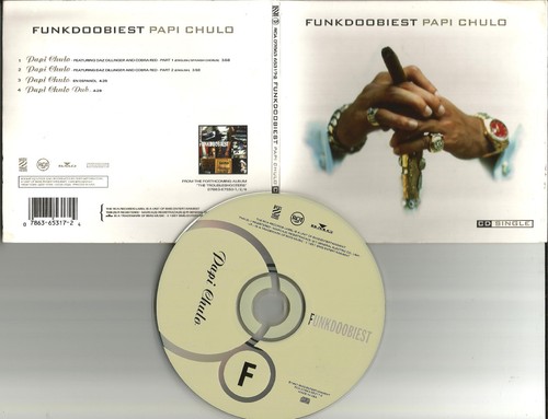 FUNKDOOBIEST w/ DAZ DILLINGER Papi Chulo 4TRX SANISH & & ENGLISH & DUB CD single
