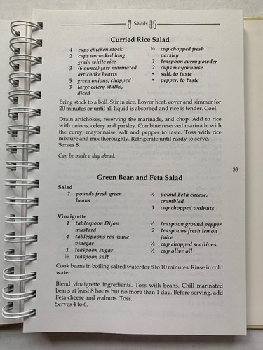 1996 SANDPIPERS COOKBOOK, SOUTH BAY GOURMET, HERMOSA BEACH, CA - 第 5/7 張圖片