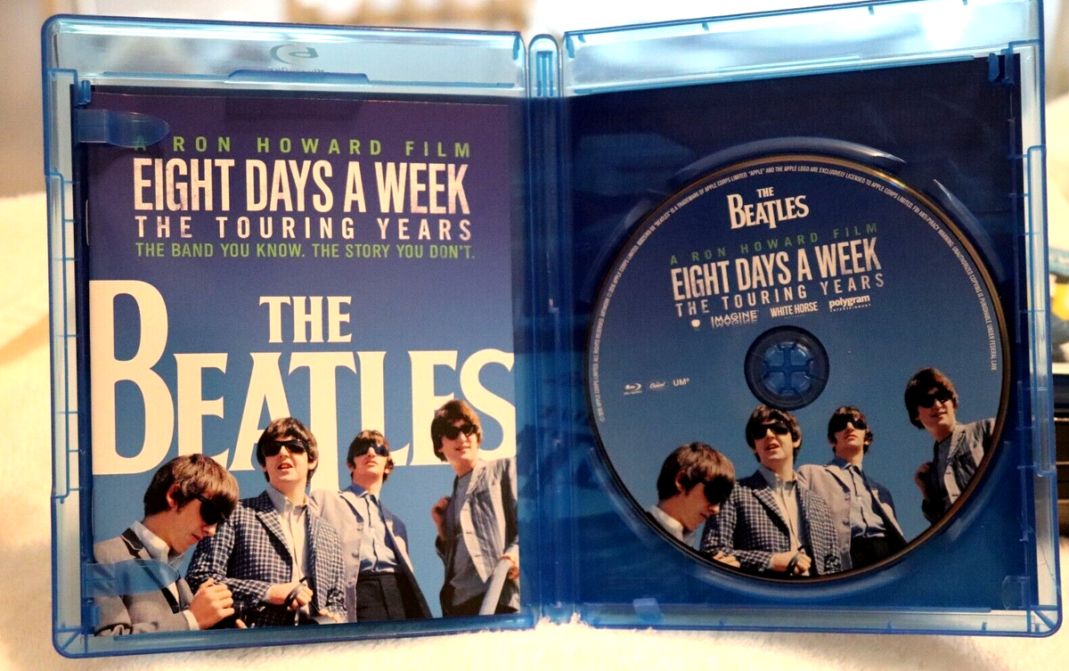 the beatles eight days a week, the touring years, blu-ray | eBay