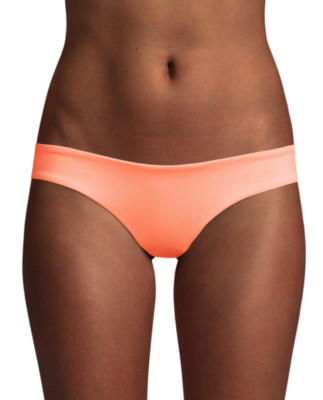 L*Space Coral Pink Sandy Classic Bikini Bottom Women's Swimwear Size S L56950