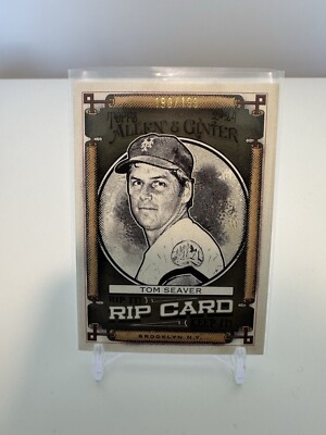 TOM SEAVER 2024 Topps Allen & Ginter Rip Card ~ RIPPED ~ Mets #'d /199