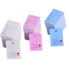 900 PCS 1.97" X 1.38" Price Tags, Double Sided Multicolored Paper Tags,Store ...