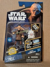 Shelf Wear On Edges  Even Piell CW58 Star Wars 3.75 Clone Wars 2011 Jedi Master