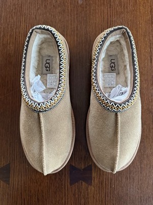 UGG Tasmans - Size W 7.0, Brand New Brown Suede In Original Box, Never Worn