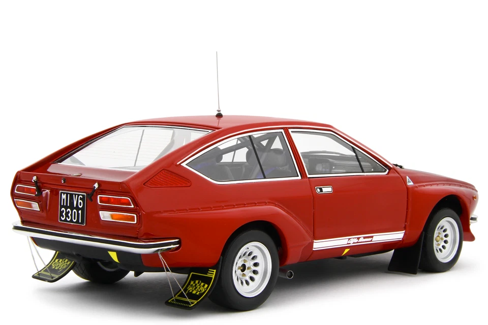LAUDORACING-MODELS 1:18 Alfa Romeo Alfetta Gr.2 Rally Muletto 1975 LM199E - Photo 3/4