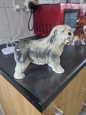 Old English Sheepdog ornament ceramic PERFECT Dulux dog figurine