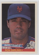 1984 Donruss Rated Rookie Ron Darling (No Card Number on Back) #30 01dp. rookie card picture