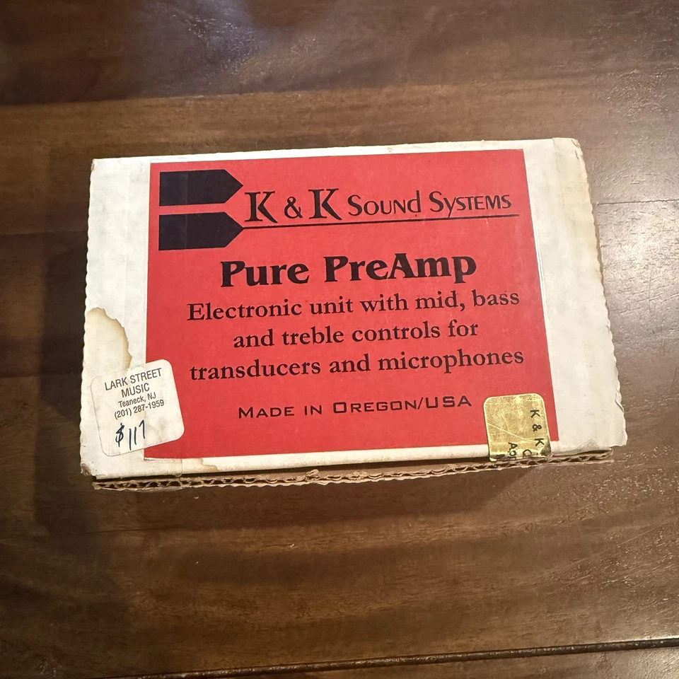 Preamplificador puro K&K Sound Systems con caja original Foto 2 de 4