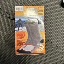 Heat Pro Adhesive Toe Warmers 5 Hours Of Heat 30 Pairs - New Sealed Box -