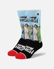 🧦 Odd Sox Knit Crew Socks How High Method Man Redman, Novelty  Sz 8-12