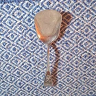 Towle Sterling Silver Spoon with Lobster Motif and Hammered Finish