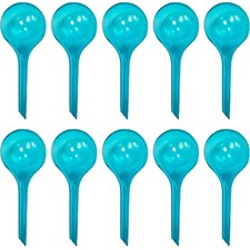 10 Pcs Plant Watering Globes, Self Spikes, S, Blue 