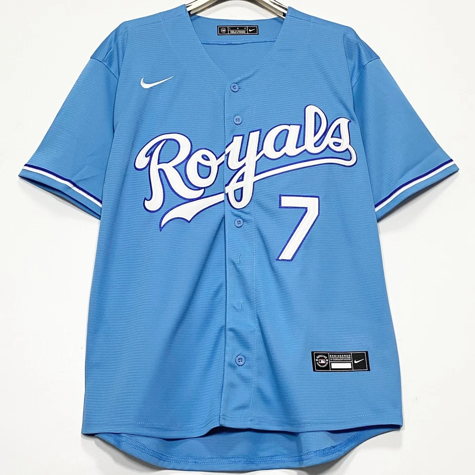 Bobby #7 Witt Jr, Royals, Stitched, Jersey, Light Blue, S/M/L/XL/2XL/3XL