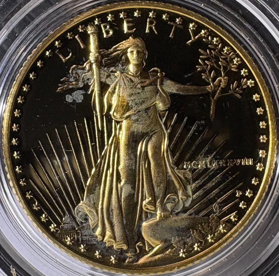 1988 $10 1/4 Oz Proof American Gold Eagle With Box/Coa - Image 3 of 4