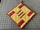 Set of Two Handcrafted Summer Hotpads — photo 3