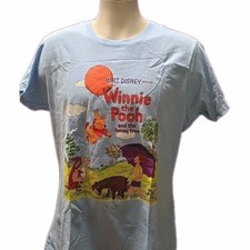 Walt Disney T Shirt presents Winnie the Pooh and Honey Tree Blue XXL
