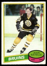 1980-81 O-Pee-Chee Vintage OPC Set Break Jean Ratelle Boston Bruins #6