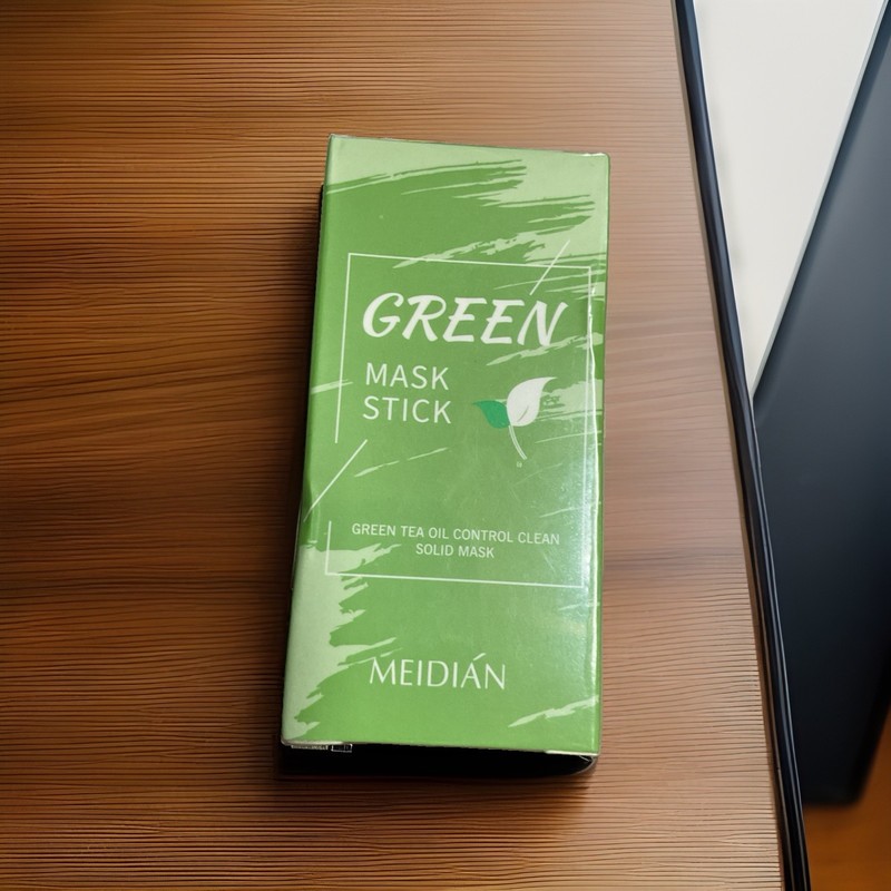 MEIDIAN Green Mask Stick Green Tea Oil Control Clean Solid Mask Exp: 8/2029
