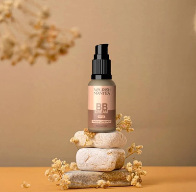 Nourish Mantra BB Cream non greasy use for glowing & bright Smooth skin 15 ml