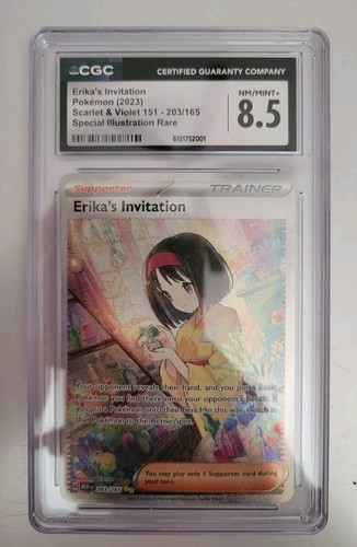 Erika's Invitation graded CGC 8.5 for sale on eBay