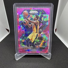 Panini Prizm Cracked Ice Parallel Caris LeVert #147 Indiana Pacers NBA Card