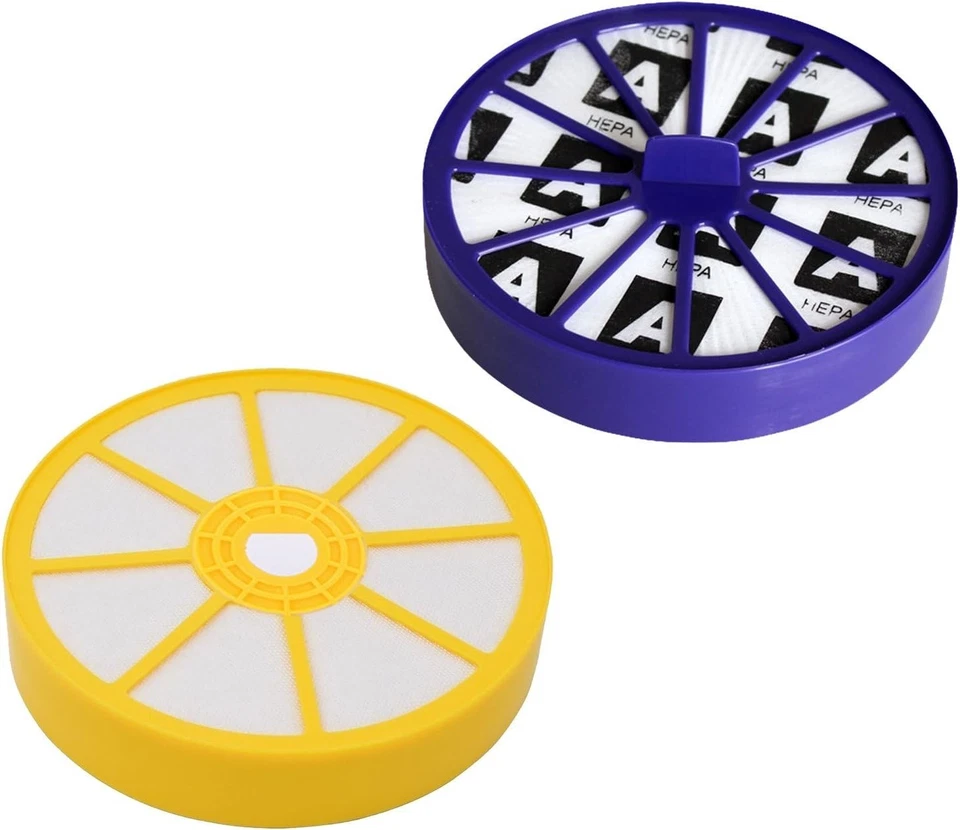 Vacuum Filters Pack Reusable HEPA Pre Post Motor Fit Dyson DC07 2pcs - Image 3 of 4