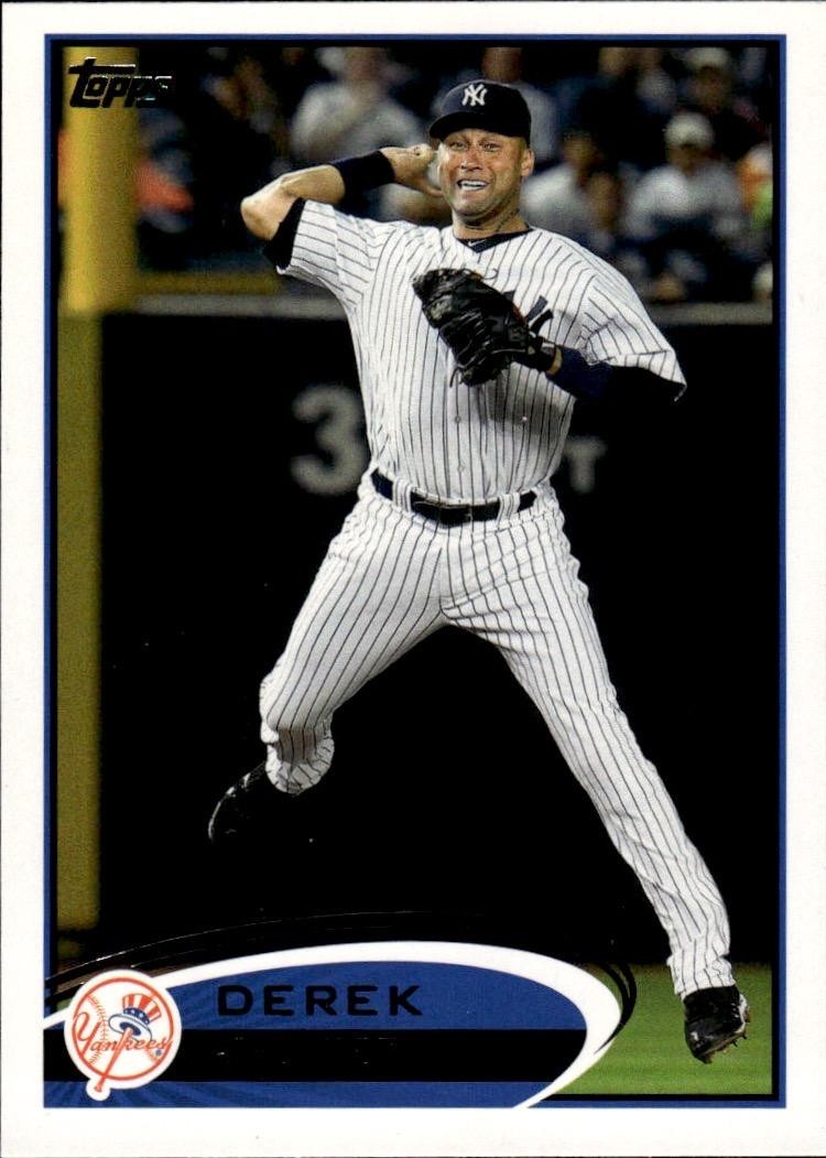 2012 Topps #30a Derek Jeter