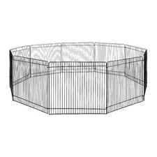 Playpen for Small Animals Portable Metal Exercise Fence 10 Panel Pet Play Pen