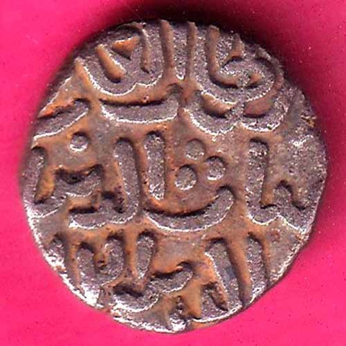 DELHI SULTAN TUGHLUQSHAH 6 GANI RARE COIN #Y99 - Picture 2 of 2