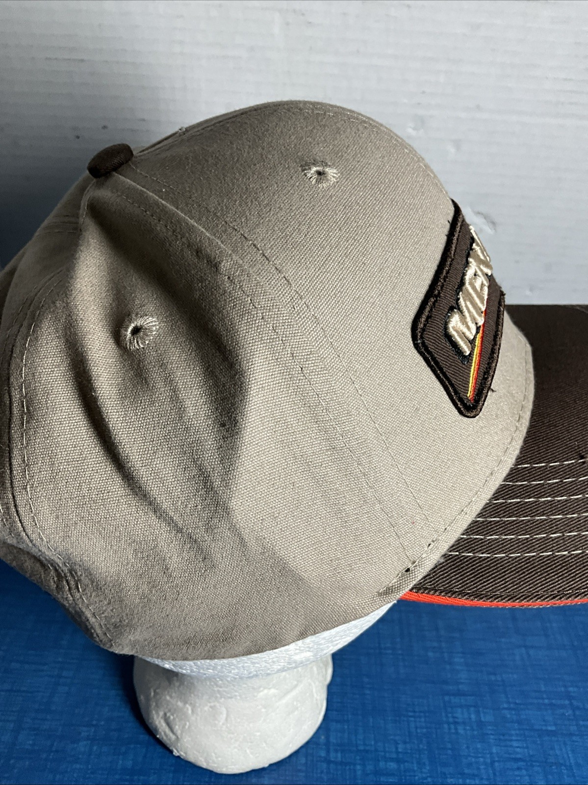 Menards Patch Snapback Hat Brown One Size Adjusta… - image 2