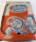 Vintage Talking Train Tin Toy, Ideal USA, w/Original Box