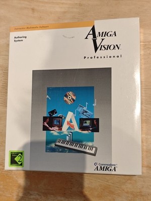 AmigaVision Professional, Commodore Amiga - versiegelt