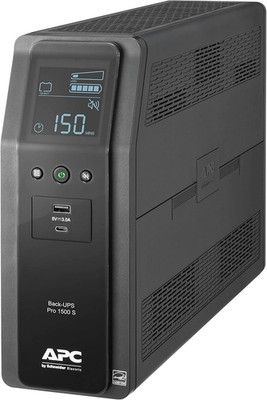 APC UPS 1500VA/900W Pure Sine Wave UPS for Computer, Electronics, BR1500MS2 | Ba
