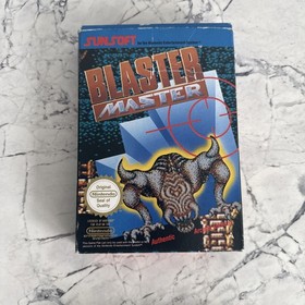 Blaster Master NES Nintendo PAL boxed with manual 