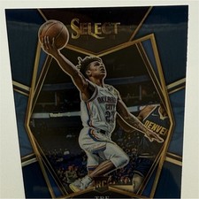 2021-22 Panini Select Tre Mann Rookie Prizm Premier Level #141 Thunder