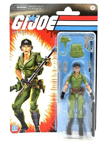 Hasbro G.IJoe Classified Series Retro Collection Lady Jaye Boxed 6 Inch