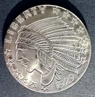 Golden State Mint Indian Head / Eagle 1 Troy oz .999 Silver Round